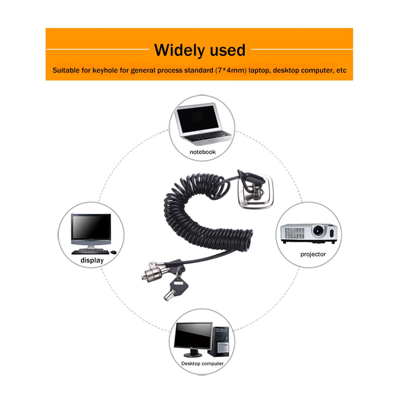 Cable Lock Laptop - قفل الكمبيوتر المحمول قفل الكمبيوتر المحمول