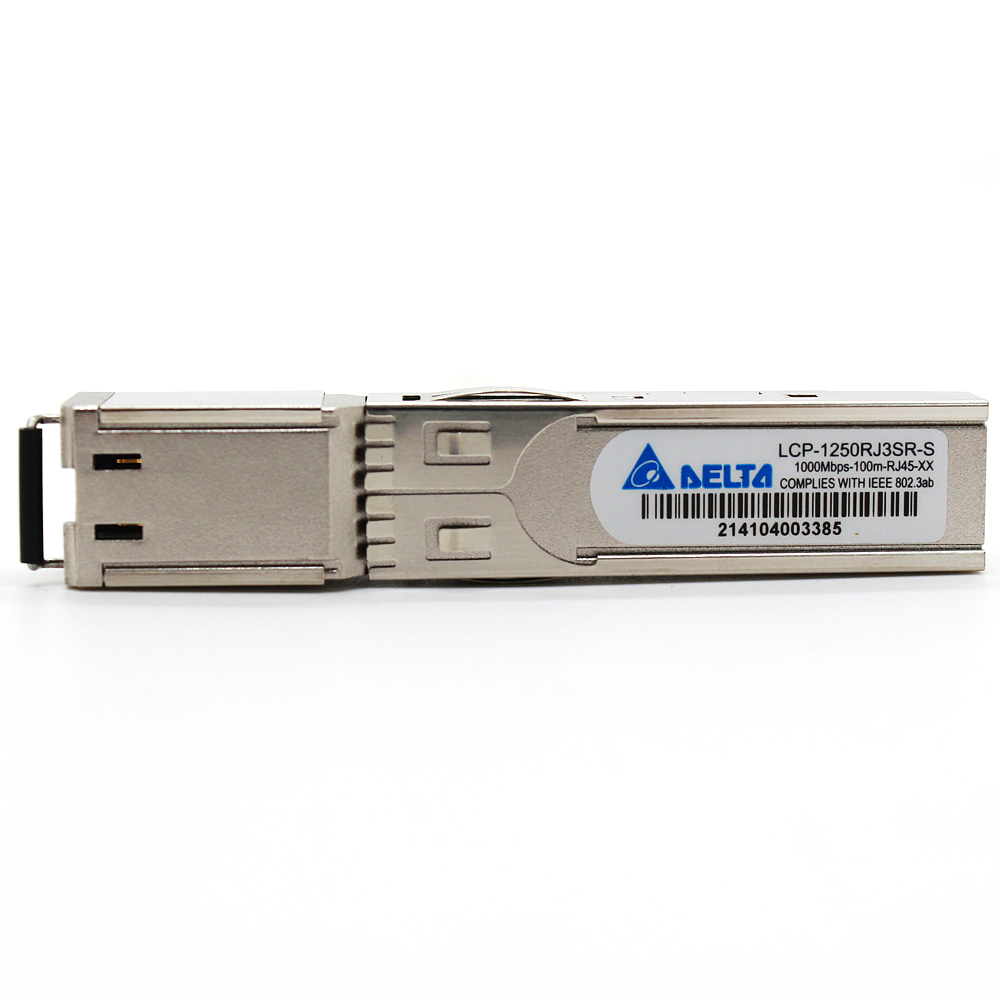 Power Over Ethernet - وحدة إرسال واستقبال نحاسية SFP من