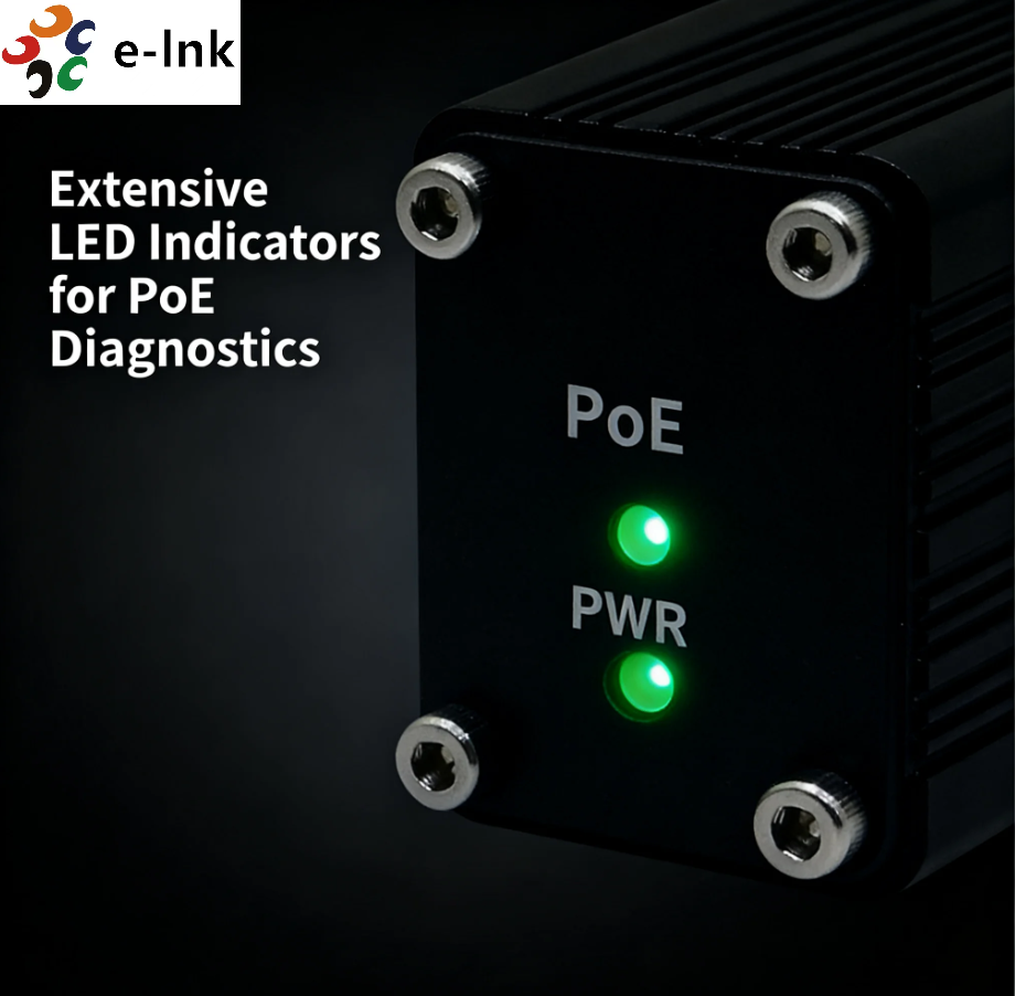 EN50155 الصناعية M12 PoE حاقن  - مراجعة Power Over Ethernet وسعره