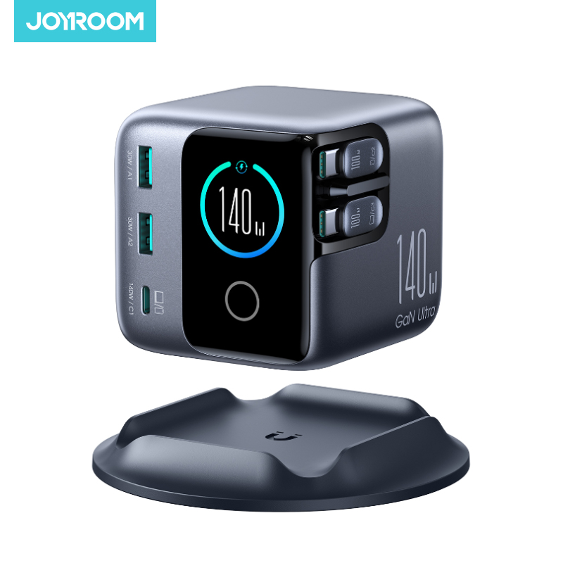 شاحن سطح المكتب Joyroom 140W G - مراجعة Cable Lock Laptop وسعره