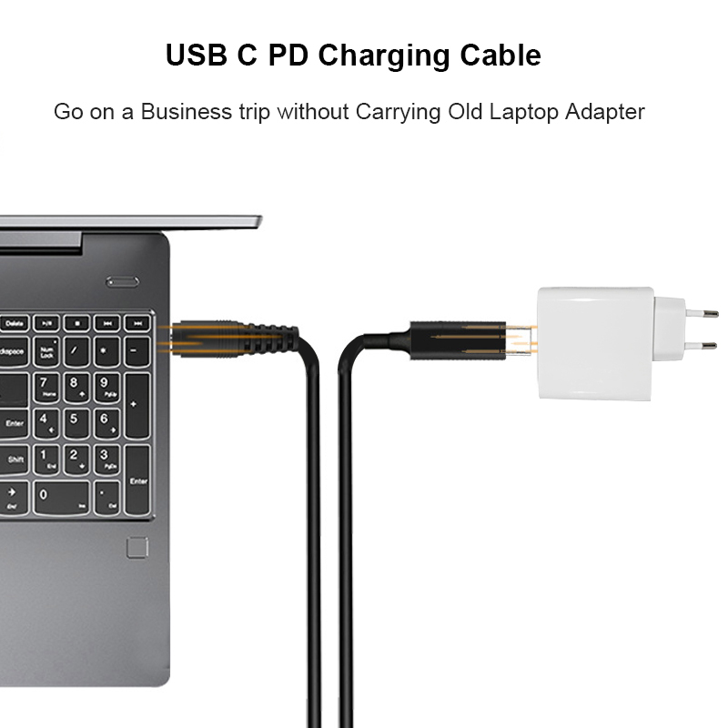 USB نوع C إلى تيار مستمر 3.0x1 - مراجعة Cable Lock Laptop وسعره