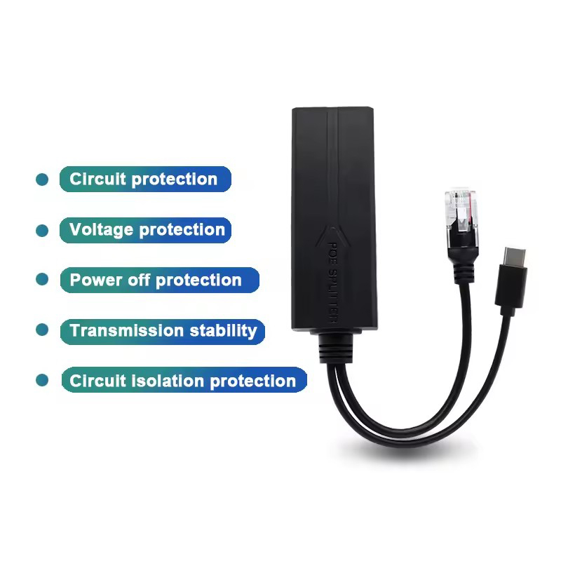 POE الفاصل 48 فولت إلى 5 فولت  - مراجعة Power Over Ethernet وسعره