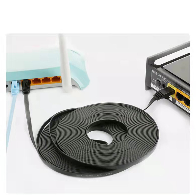1000 150mbps CAT6 شقة كابل إيث - مراجعة Power Over Ethernet وسعره