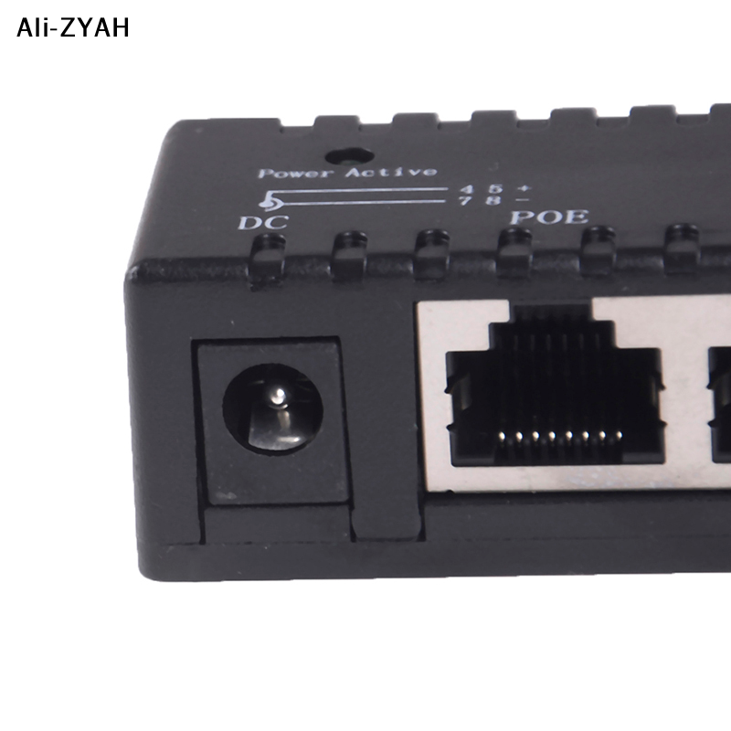 【YY】1 قطعة حاقن POE سلبي جديد  - مراجعة Power Over Ethernet وسعره