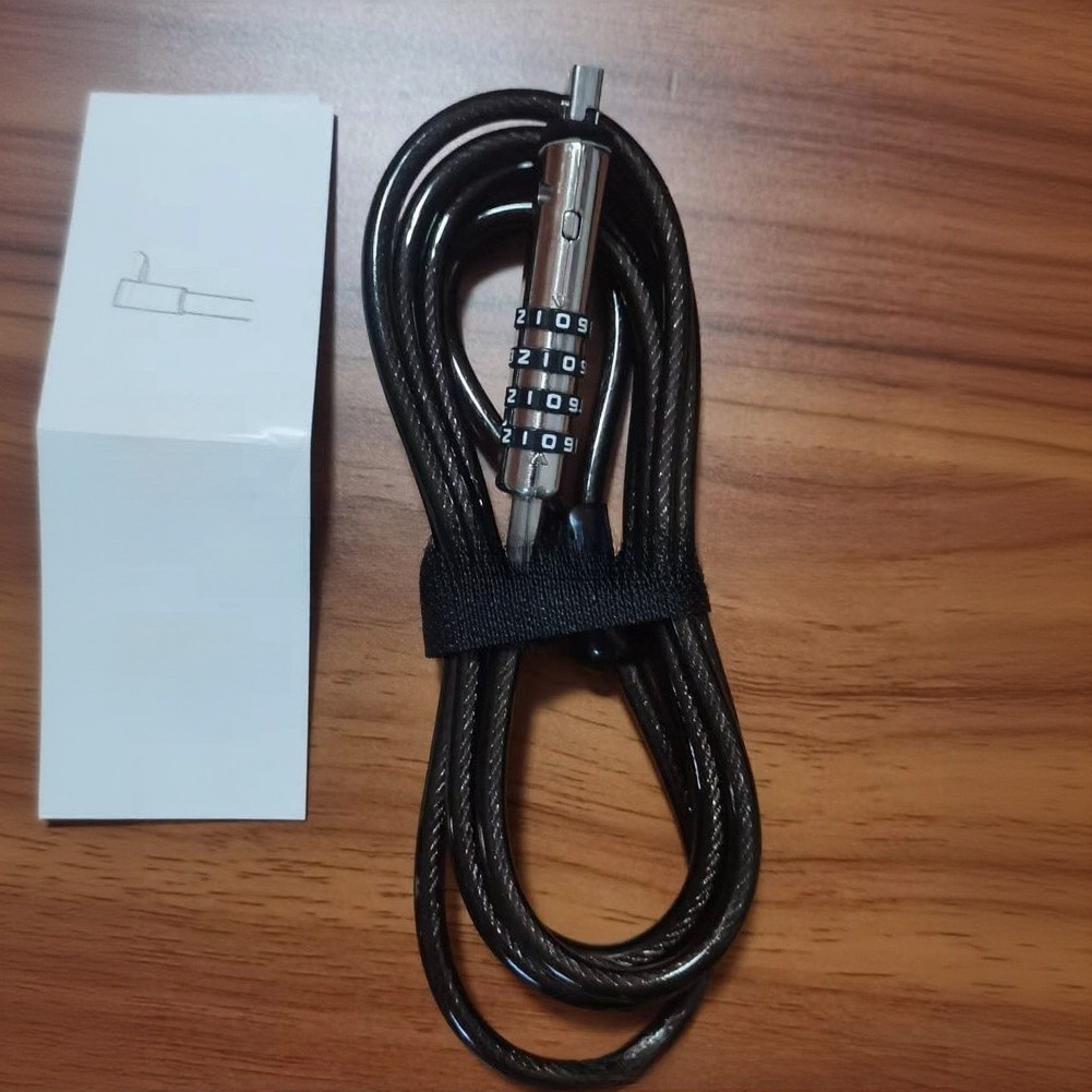 قفل كمبيوتر USB مدمج مع كابل م - مراجعة Cable Lock Laptop وسعره