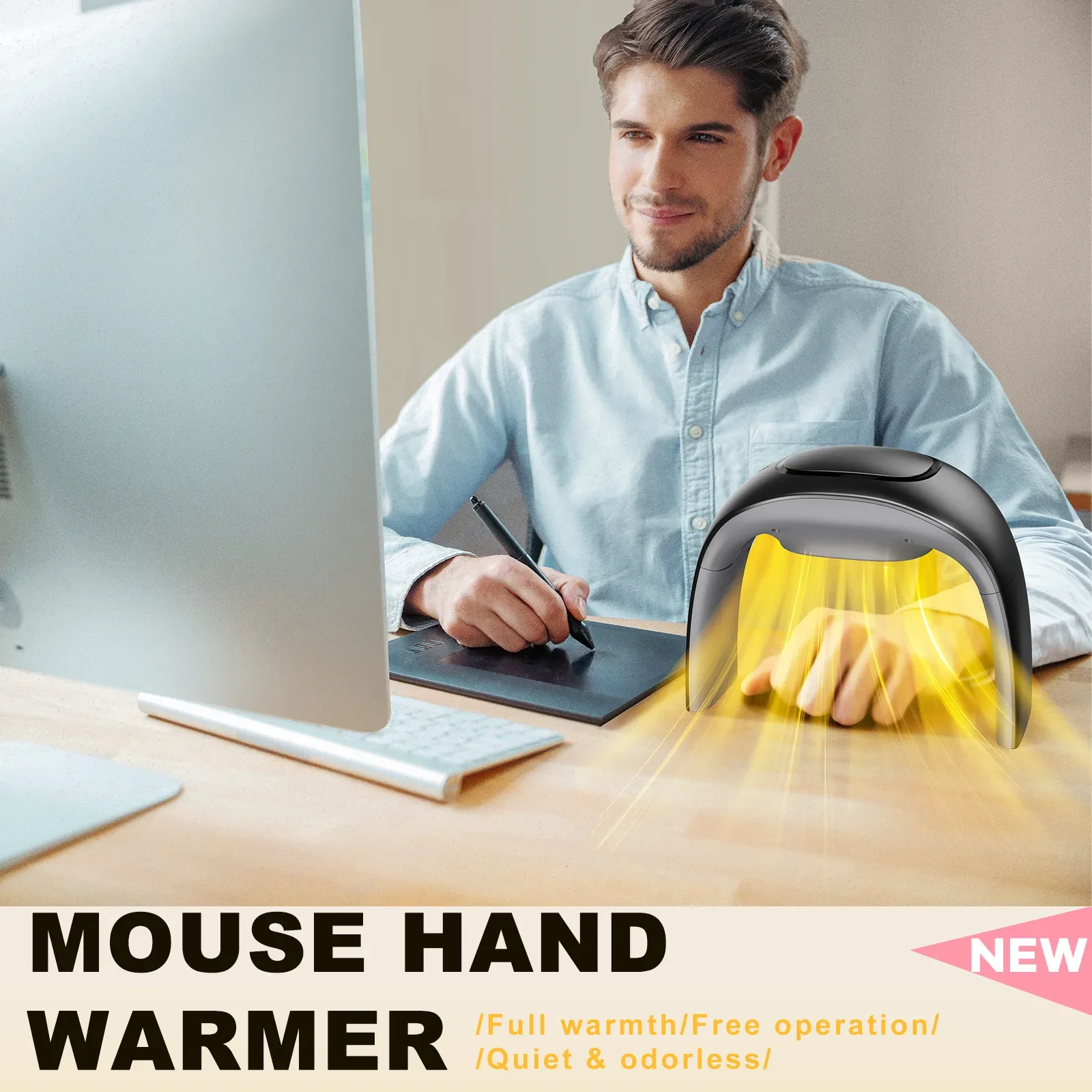 Eary المحمولة الشتاء ماوس جهاز - مراجعة Home Office Tech Uk وسعره