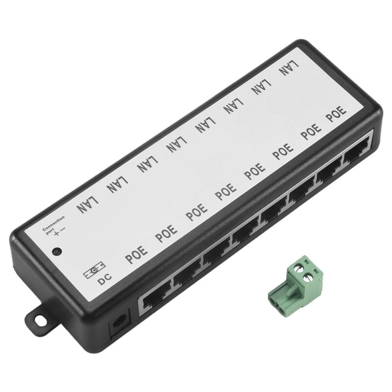 محول طاقة عبر الإيثرنت PHILE-8 - مراجعة Power Over Ethernet وسعره