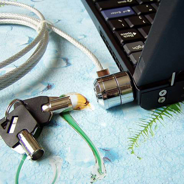 قفل أمان للكمبيوتر المحمول مع  - مراجعة Cable Lock Laptop وسعره